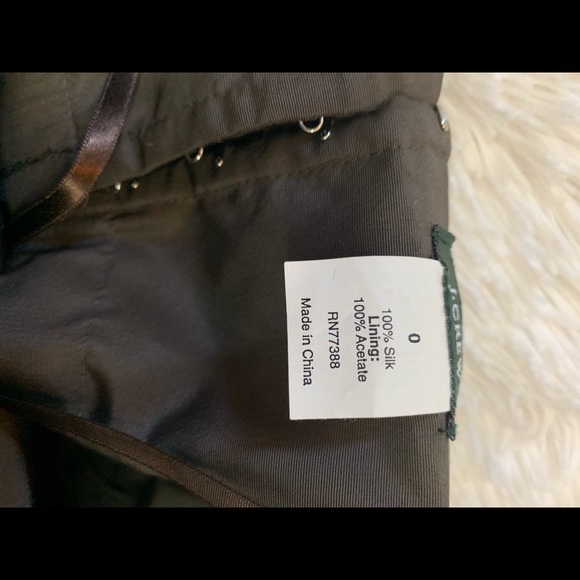 J. Crew Chocolate Halter Silk Gown 0 - Picture 7 of 7